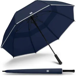 Umbrella - Golf Umbrella - Windproof  Umbrella Resists Up to 55 MPH Winds -  in 2 Sizes and 5 Colors