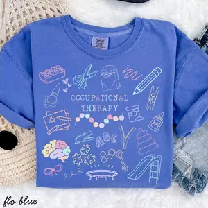 Comfort Colors Occupational therapy Tshirt, Occupational Therapy t-shirt, Occupational therapy Tshirt, OT gift, Therapist Tee, COTA