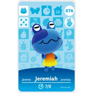 Jeremiah - Villager NFC Card for Animal Crossing New Horizons Amiibo