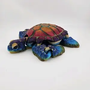 Prospect 3D - Sea Turtle Shores (Animals) -Wonderful Colored Oceanic Decor - Amazing Addition to Any Collection Figurine Unique Colorful Design