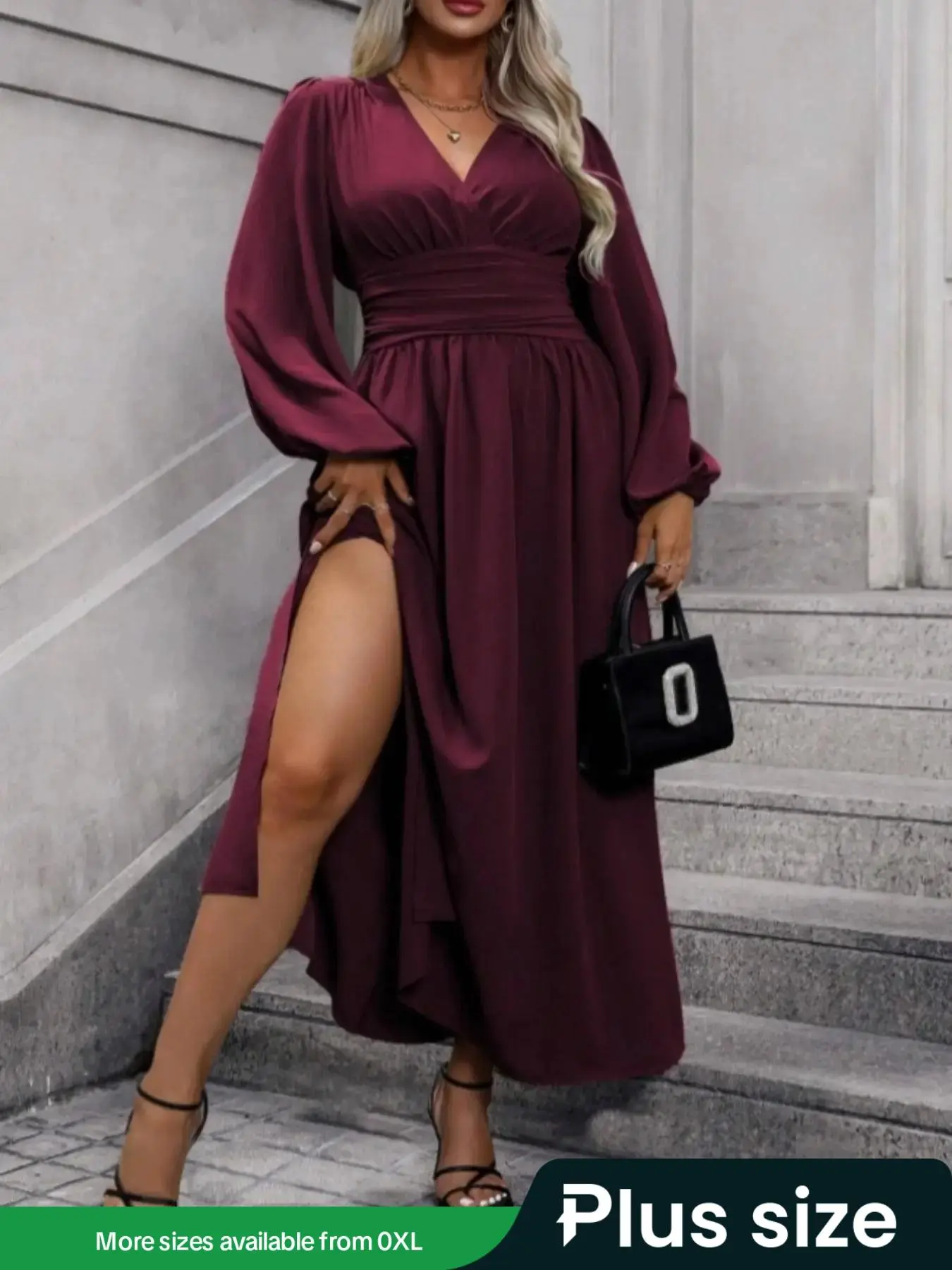 empire line dresses for wedding guests plus size - TikTok Shop