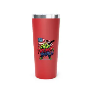 Trump Smash Copper Vacuum Insulated Tumbler – Power Up Your Drink Game, 22oz