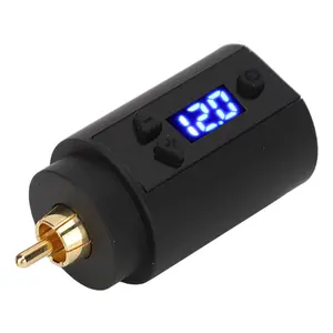 Tattoo Power Supply 3‑12V USB Charging Cordless 1500mAh RCA Interface Tattoo Pen Battery Type 2