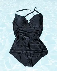 Tall Tummy Control Bathing Suit | Black