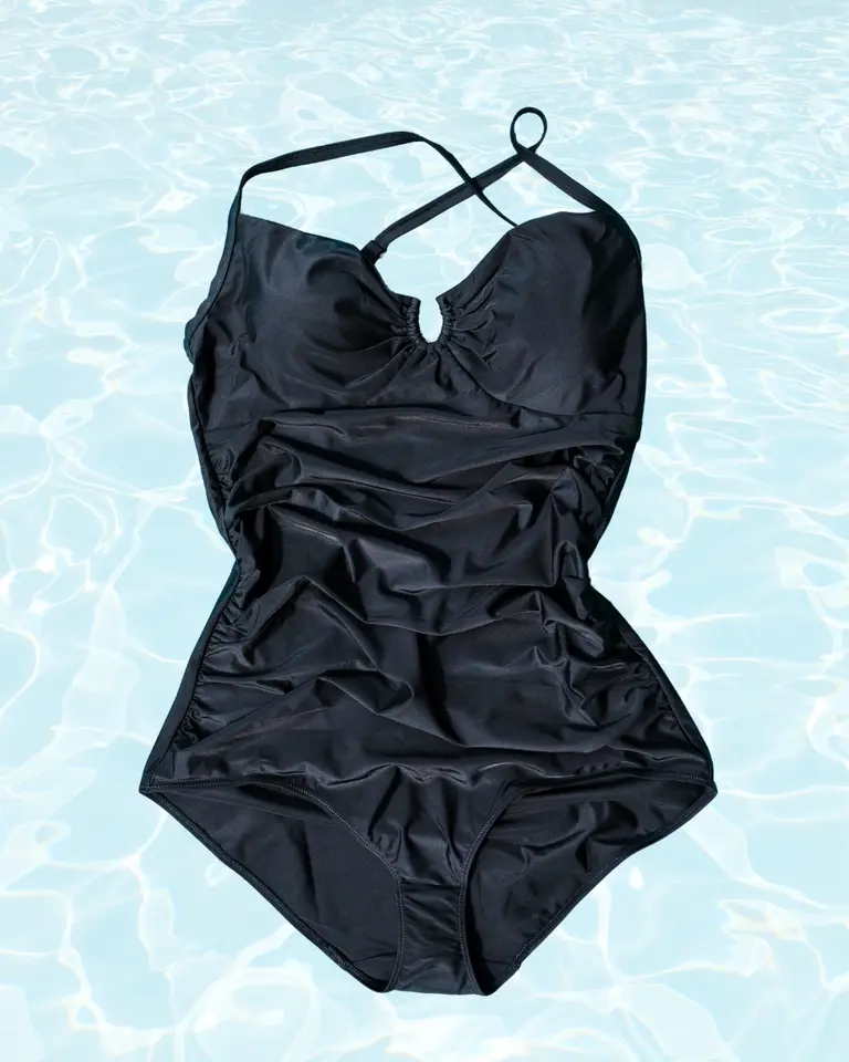 Tall Tummy Control Bathing Suit | Black