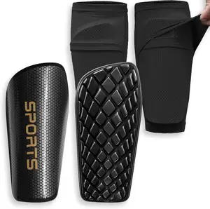 Soccer Shin Guards for  Youth Adults - Shin Pads and Sleeves with Optimized Insert Pocket for Boys Girls Men Women for Football  - Protective Soccer Equipment