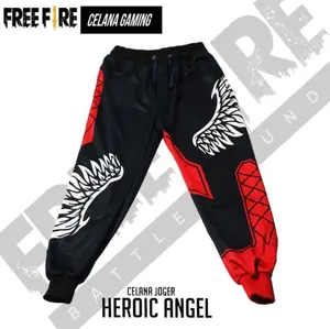 Angelical Sweatpants Wing Design Free Fire Streetwear For Fans Gift