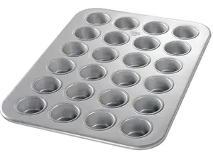 Chicago Metallic 24 Cup Mini-Muffin Pan with AMERICOAT Plus