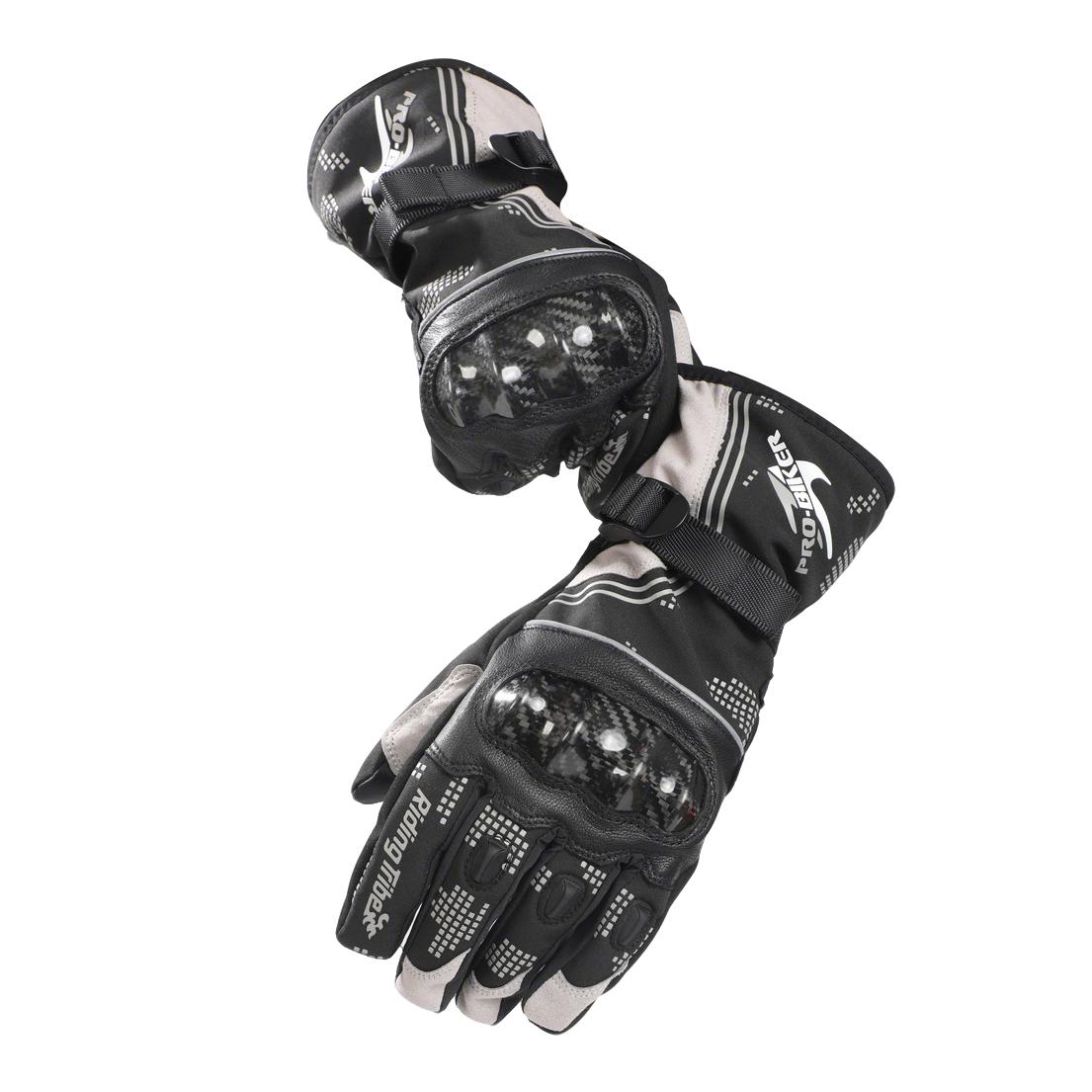 Thickened Warm Winter Riding Gloves for Men and Women, Motorcycle Windproof, Waterproof, Cold Proof, Touch Screen, Wear-resistant Outdoor Motorbike Gloves