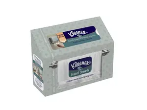 Kleenex Hand Towels, White, 6 x 60ct 036000385861S1634
