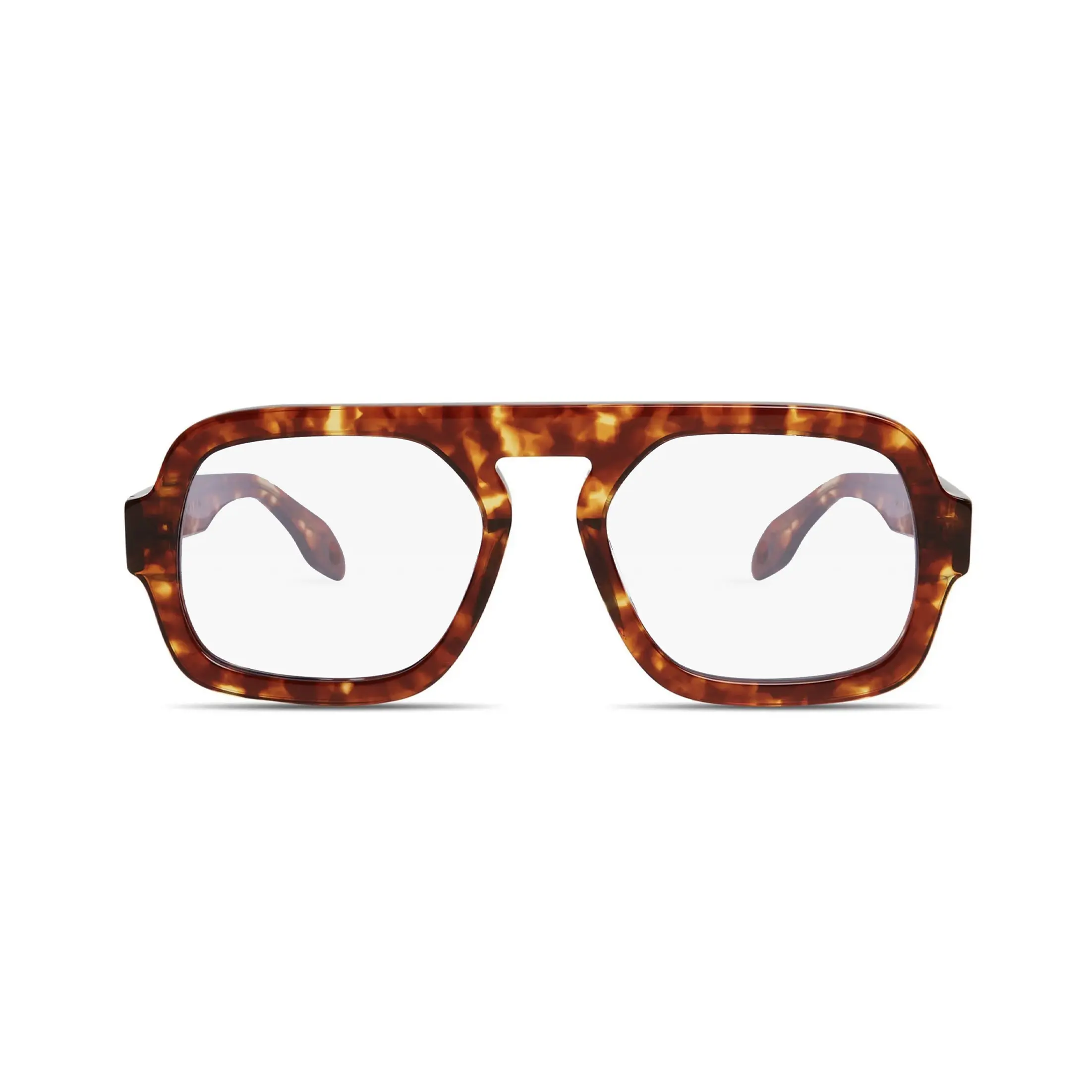Jane in Red Tortoise Optical Lens