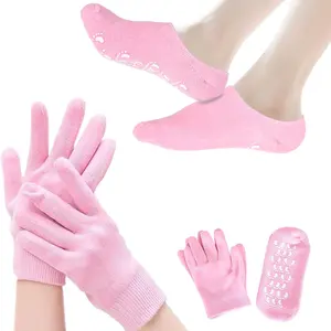 Natural Gel Gloves & Socks Moisturizing Spa Set, Outdoor Activities & Spa Care, Hydrating Hand Protection Accessories, Moisturizer Moisture Hydrate