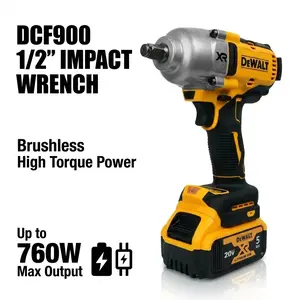 DEWALT DCF900 motor electric driver rapid charger brushless tools long runtime