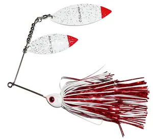 C.S. Lures 3/8oz Double Willow Spinnerbait