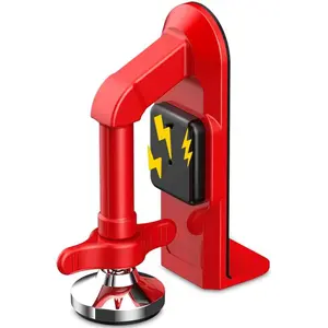 Portable Alarm Door Stopper - Strong Security Anti Theft Smart Lock for Travel Safety - Front Door Jammer Device for Apartment Hotel Home - No Drill Bottom Door Floor Blocker Brace with Siren