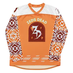 Zeds Dead Creamsicle Custom Rave Hockey Jersey, Streetwear-Inspired Fit Jersey Sport Outfit, As Gift