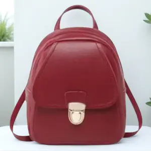 Solid Color Daily Street Women's Backpack