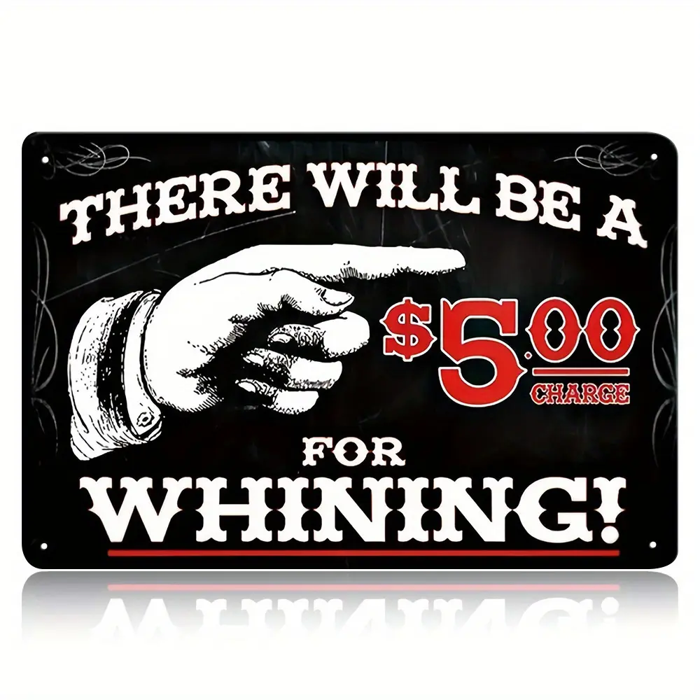 THERE WILL BE A $5 CHARGE. Retro metal signs, novelty plaque decorations, interior decoration, home decoration, wall hangings, milk tea shops, coffee shops