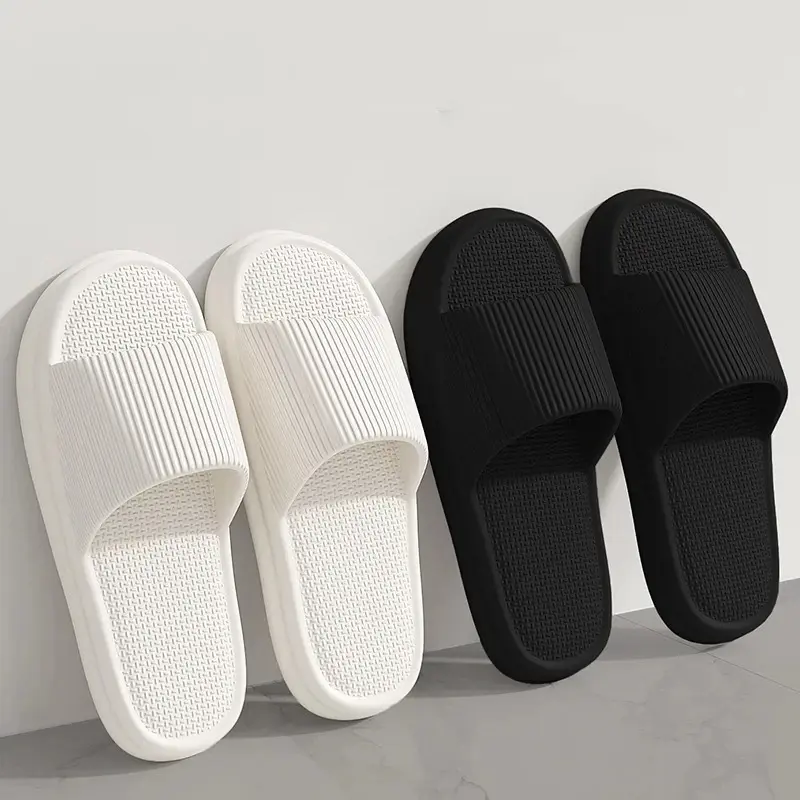 EVA Cloud Slides for Women & Men Soft Non Slip Bathroom Slippers Lightweight Indoor Outdoor House Sandals Summer Comfort Slides