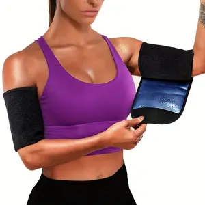 1 pair sauna arm trimmer, sweat belt, sauna cover, suitable for women fitness and exercise arm cover