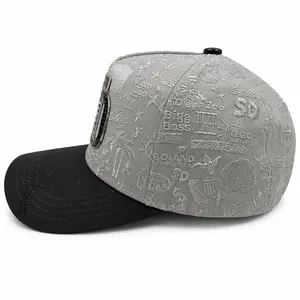 SD Placa Crystal Gray BLK Snapback
