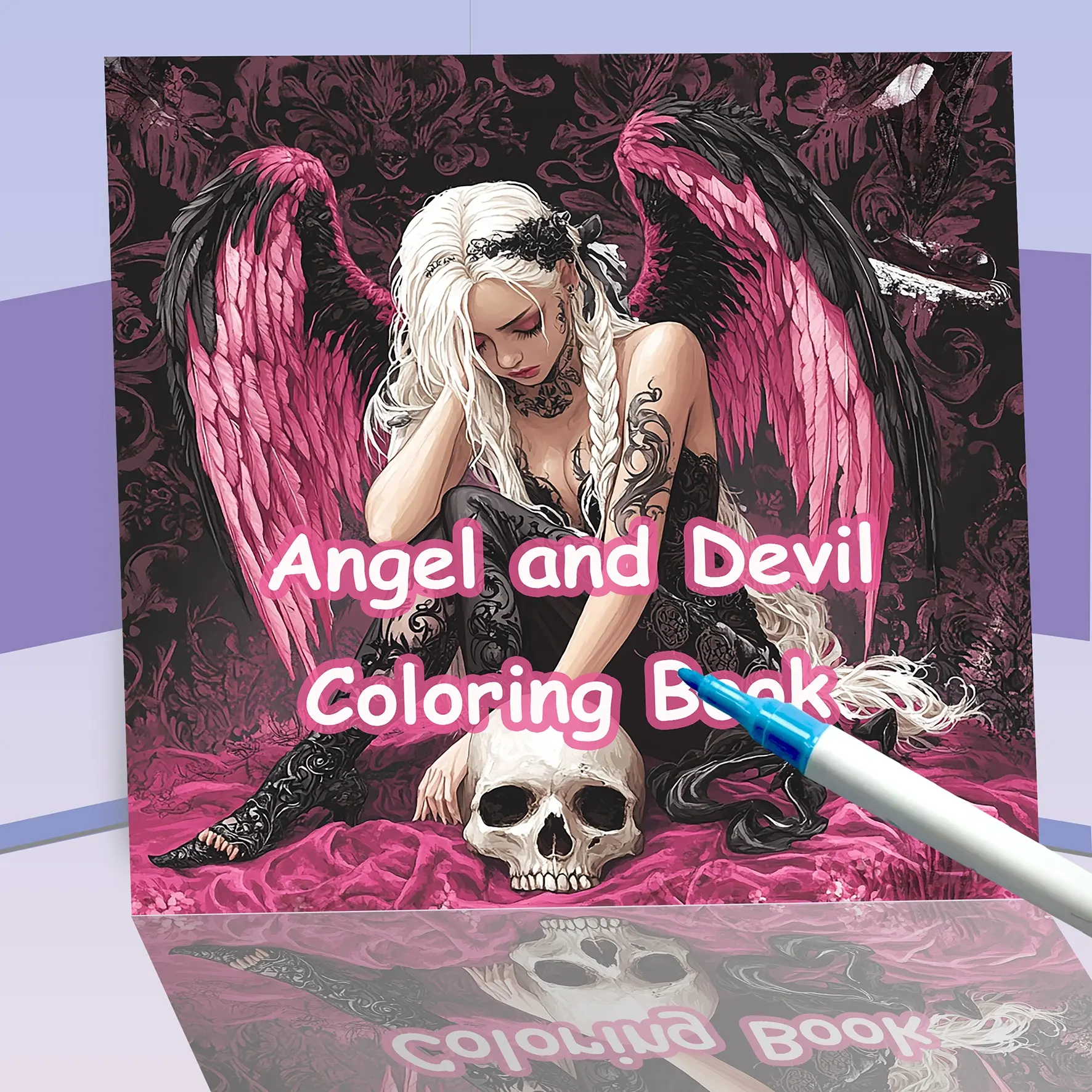 Adult Coloring Book, Craft, 20 High-Quality Thick Pages, Heavy Weight Paper, Perfect Gift for Birthdays & Holidays, Ideal Art Journal for Adults over 18