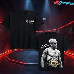 CHARLES OLIVEIRA T-SHIRT, Charles Oliveira UFC Shirt, Charles Oliveira Shirt, UFC Fighters Champion Tee, Heavy Cotton Graphic Tee for UFC Fans, Unisex Casual Streetwear & Gift
