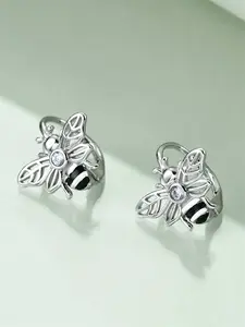 1 Pair Pretty Cubic Zirconia Hoop Earrings For Women For Wedding Engagement Anniversary Party Jewelry Valentine's Day Gift Hypoallergenic Earrings