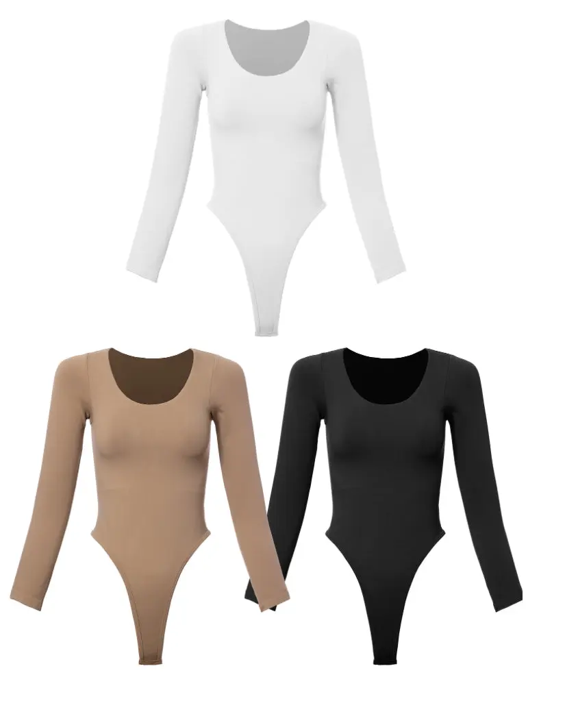  Long-sleeved bodysuit