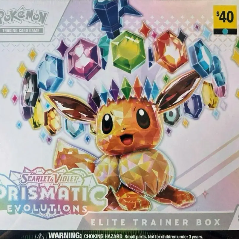 Pokemon Prismatic ETB ( Dollar General Exclusive )