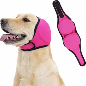 Adjustable Dog Calming Hood, Noise Reduction & Anxiety Relief, Vet Certified, Suitable for Small Medium Large Dogs, Fireworks Storm Travel