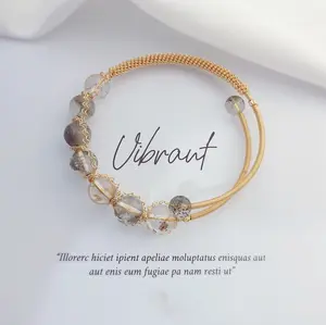 Handmade 14K Gold-Filled Green Phantom Bracelet with Vibrant Green Phantom Quartz, Item Number: SL042015