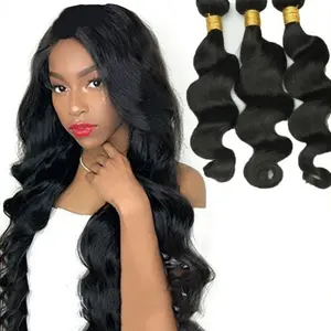 Wig Ladies European and American Wave Hair Bundle Long Roll Ponytail Extension Natural Hairline Water Ripple Closed Wig