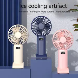 3-Color Handheld Mini Fan Minimal Portable Style Lightweight, Easy to Carry with Cooling Airflow Ideal for Outdoor Travel, Commuting & Summer Use