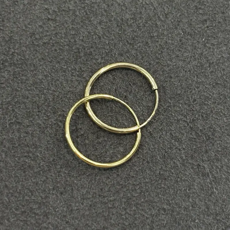 Arracada 14mm 14k