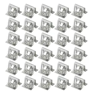 30 PCS15748479 Interior Trim Clips Console Dash Retainer Clips 1/2" X 5/8" Grill Clips Moulding Fastener Dash Retainer Clips Compatible with 1994-2017 GM Cars & Trucks