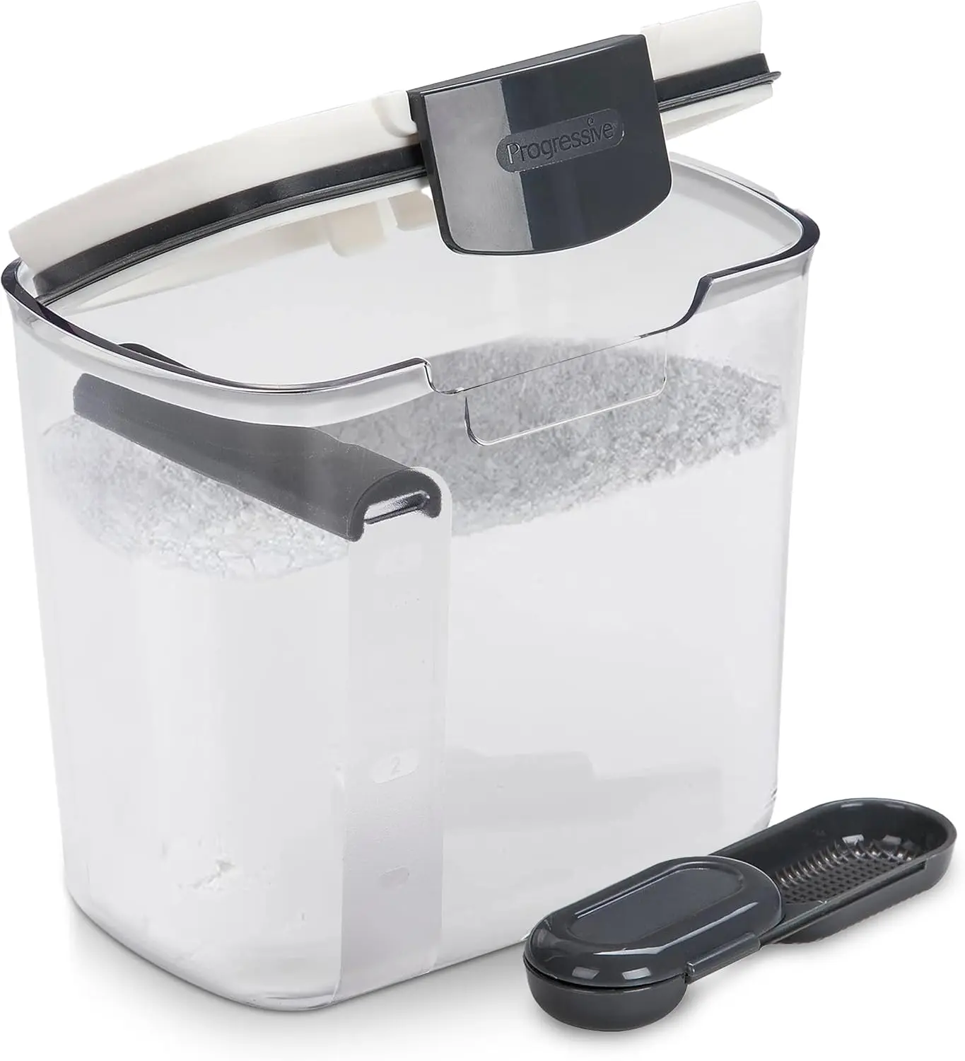 Kitchen Food Storage Container with Locking Lid, Included Scoop for Pantry Essentials