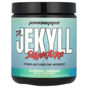 ProSupps Dr. Jekyll Signature, Stimulant-Free Pre-Workout, Blueberry Lemonade, 10.4 oz (294.9 g)