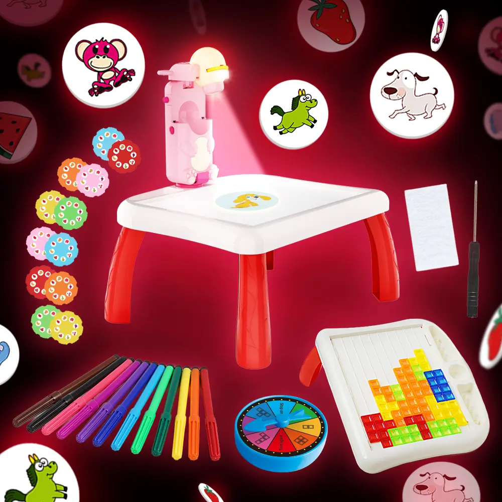 Toysfinity Sketch and Trace with Drawing Projector for Kids Ages 3-8 and Older, Painting Projeprction Sketcher, Smart Dayoud Projector Painting - Provides Endless Drawing Possibilities and Skill Development