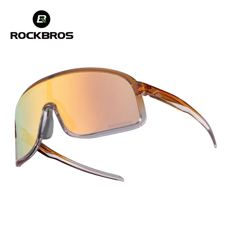 ROCKBROS Sporty Sunglasses with Anti-Reflective Lenses and Lightweight Design for Outdoor Activities