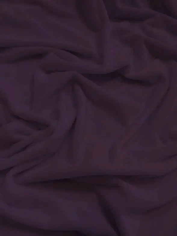 Berry Minky Solid Baby Soft Fabric