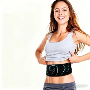 Portable Touch Control Core Support Belt Daily Fitness Abdominal Training Strap