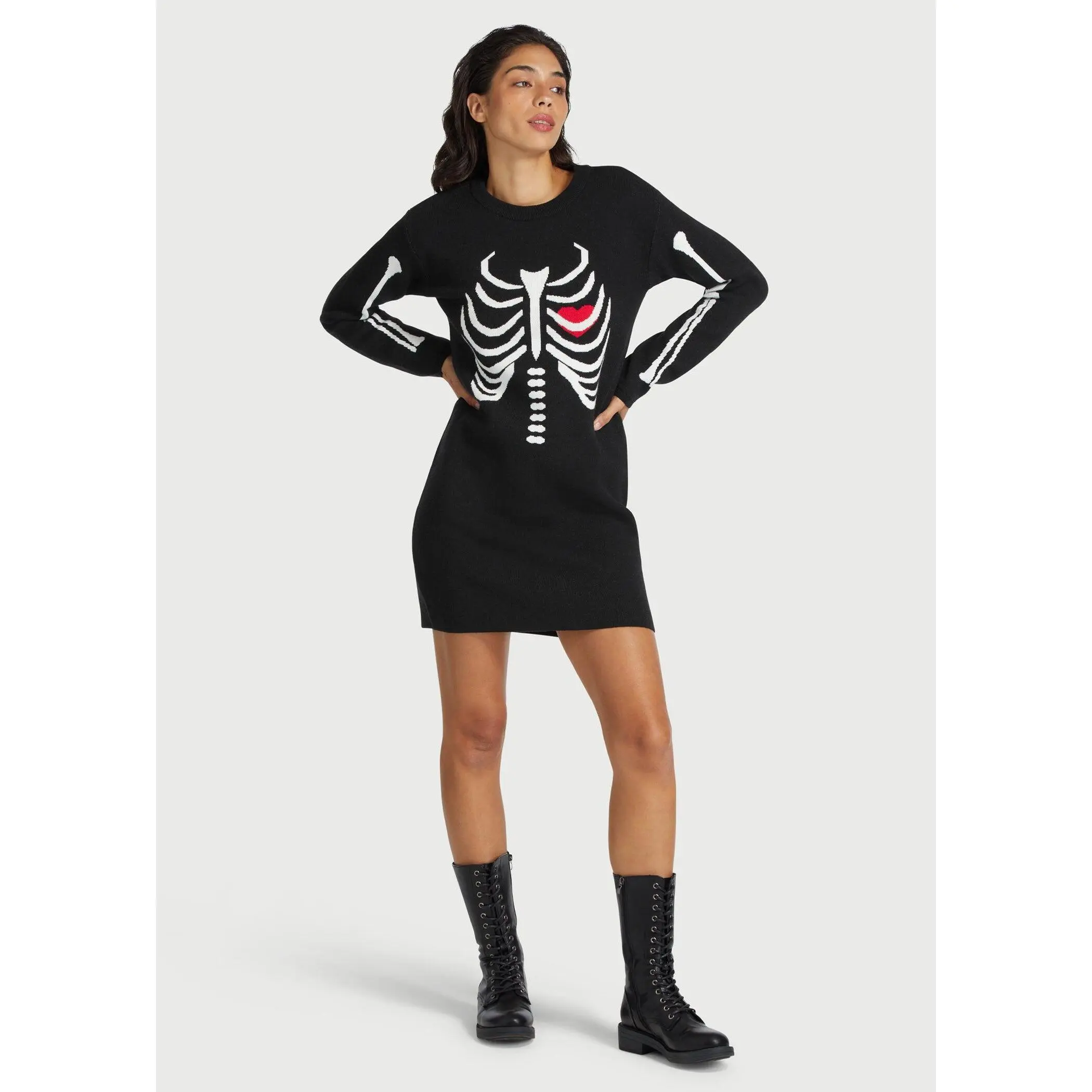 ModCloth The Love Remains Sweater Dress Long Sleeve Mini - Black (XS-4X) Goth - TikTok Shop ModCloth The Love Remains Sweater Dress Long Sleeve Mini - Black (XS-4X) Goth - TikTok Shop