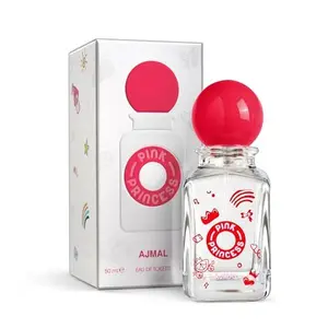 Ajmal Pink Princess Perfume for Girls, 1.7 Fl oz / 50 ml, Soft Floral Fragrance with Rose & Peony, Light Playful Kids Perfume, Made in Dubai