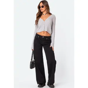 EDIKTED Daytime Low Rise Jeans