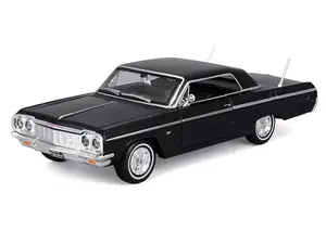 1964 Chevrolet Impala SS – Black Diecast 1:24 Scale Model - Maisto 32908BK