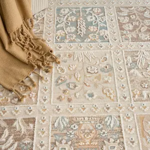 Nourison Isla Vintage Floral Mosaic Indoor Area Rug