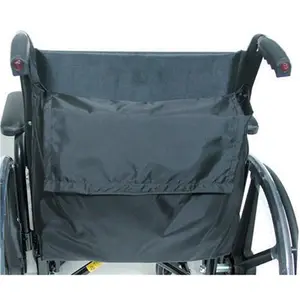 Duro-Med 517-1072-0200 Wheelchair Back Pack - Black Nylon