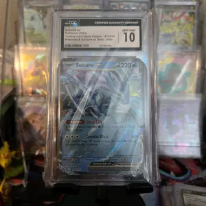 Suicune EX CGC Gem Mint 10 - Pokemon Trading Card Game Classic - 010/034 - Blaizorke & Suicune EX Deck - Holo