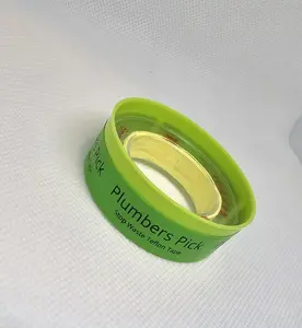 NEW 1/4" Teflon Tape (2-Rolls) for Plumbing - Yellow PTFE Thread Sealant Tape